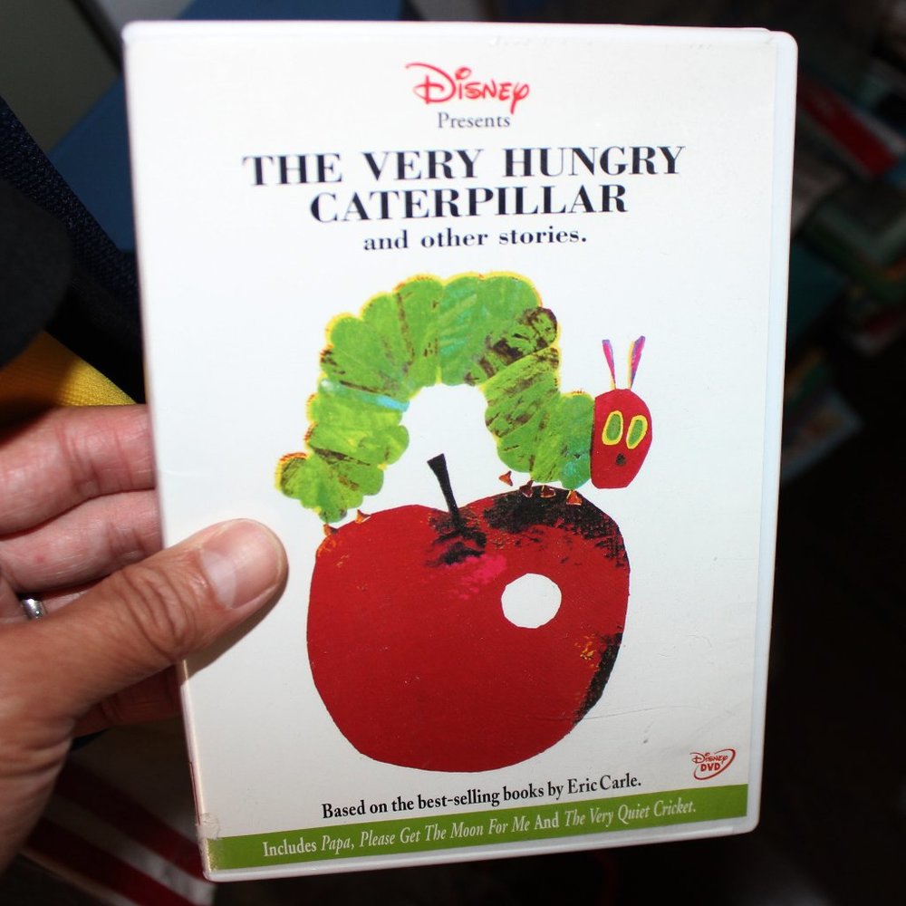 FREE WITH ANY BUY❤️The Very Hungry Caterpillar & Other Stories DVD Eric Carle